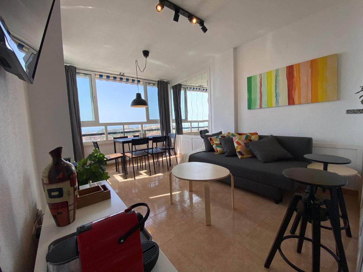 Apartamento Diorama D Con Impresionante Vista, Piscina Y Parking ベナルマデナ エクステリア 写真